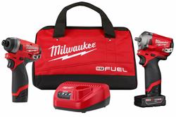 Milwaukee M12 Cordless 2-Tool Combo Kits