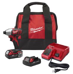 Milwaukee M18 1/4 in. Hex Impact Drivers 2656-22CT