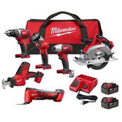 Milwaukee M18 6-Tool Combo Kits 2691-26