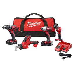Milwaukee M18 CX 4-Tool Combo Kits 2695-24CX
