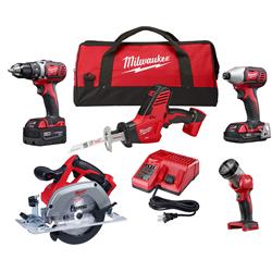 Milwaukee M18 CX 5-Tool Combo Kits 2695-25CX