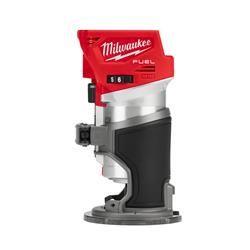 Milwaukee M18 FUEL Cordless Lithium-Ion Compact Routers 2723-20