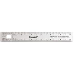 Empire 6 in. Stiff Rulers