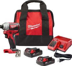 Milwaukee M18 1/4 in. Hex Brushless Impact Drivers 2850-22CTY