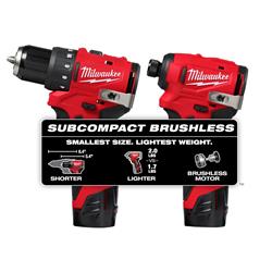 Milwaukee M12 Cordless 2-Tool Combo Kits 3494-22
