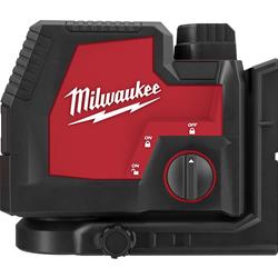 Milwaukee USB Rechargeable Green Cross Line and Plumb Point Lasers 3522-21