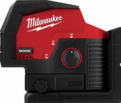 Milwaukee M12 Green Cross Line and Plumb Point Lasers 3622-20