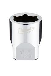Milwaukee 6-Point Sockets with FOUR FLAT Sides 45-34-9040
