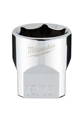 Milwaukee 6-Point Sockets with FOUR FLAT Sides 45-34-9069