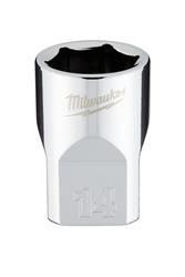 Milwaukee 6-Point Sockets with FOUR FLAT Sides 45-34-9084