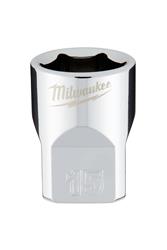 Milwaukee 6-Point Sockets with FOUR FLAT Sides 45-34-9085