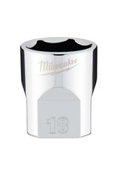 Milwaukee 6-Point Sockets with FOUR FLAT Sides 45-34-9088