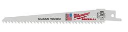 Milwaukee SAWZALL Clean Wood Cutting Blades 48-00-5015