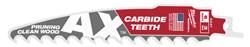 Milwaukee SAWZALL AX Carbide Teeth Wood Blades 48-00-5331