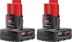 Milwaukee M12 REDLITHIUM XC Batteries 48-11-2412