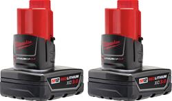 Milwaukee M12 REDLITHIUM XC Batteries