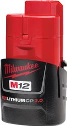 Milwaukee M12 REDLITHIUM CP3.0 Batteries