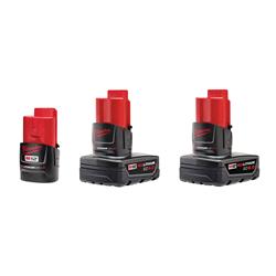 Milwaukee M12 REDLITHIUM Battery Kits 48-11-2464