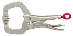 Milwaukee TORQUE LOCK Locking C-Clamp Pliers with Swivel Jaws 48-22-3522
