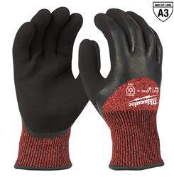 Milwaukee Cut Level 3 Insulated Winter Dipped Gloves 48-22-8921