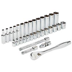 Milwaukee 32-Piece Ratchet and Socket Sets