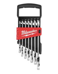 Milwaukee 7-Piece Flex Head Ratcheting Combination Wrench Sets 48-22-9529