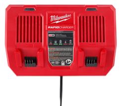 Milwaukee Dual-Bay Simultaneous Rapid Chargers