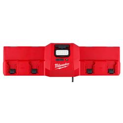 Milwaukee M18 and M12 Gangbox Rapid Chargers 48-59-1804