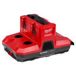 Milwaukee M18 and M12 PACKOUT Four Bay Simultaneous Super Chargers 48-59-1818