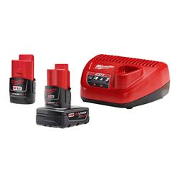 Milwaukee M12 REDLITHIUM Starter Kits 48-59-2424