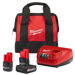 Milwaukee M12 REDLITHIUM Starter Kits 48-59-2425P