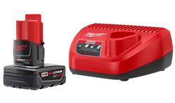 Milwaukee M12 REDLITHIUM XC4.0 Starter Kits 48-59-2440