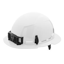 Milwaukee Full Brim Hard Hats with 6-Point Ratcheting Suspension 48-73-1121