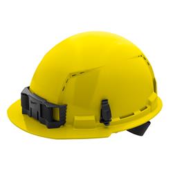 Milwaukee Front Brim Vented Hard Hats with 4-Point Ratcheting Suspension 48-73-1202