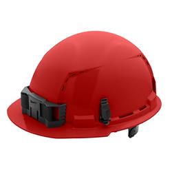Milwaukee Front Brim Vented Hard Hats with 6-Point Ratcheting Suspension 48-73-1228