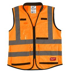 Milwaukee ANSI Type R Class 2 High Visibility Performance Safety Vests 48-73-5054