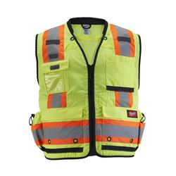 Milwaukee Class 2 Surveyor's High Visibility Safety Vests 48-73-5162
