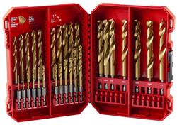 Milwaukee SHOCKWAVE RED HELIX Titanium Drill Bits 48-89-4672