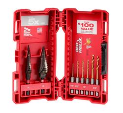 Milwaukee SHOCKWAVE Impact Duty Titanium Step Bit Sets 48-89-9252