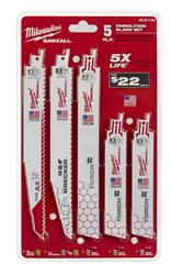 Milwaukee SAWZALL Demolition Blade Sets 49-22-1105