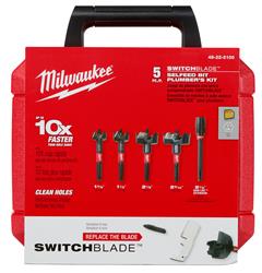 Milwaukee SWITCHBLADE Self-Feed Bit Plumber's Kits 49-22-5100