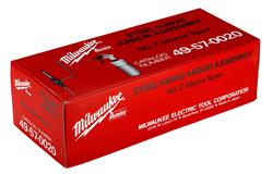 Milwaukee Morse Taper to Threaded Steel Hawg Cutter Arbors 49-57-0020