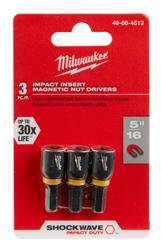 Milwaukee SHOCKWAVE Impact Duty Insert Magnetic Nut Drivers 49-66-4513
