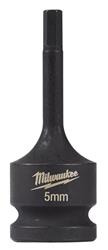 Milwaukee SHOCKWAVE Lineman's Hex Bit Sockets 49-66-5145