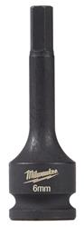 Milwaukee SHOCKWAVE Lineman's Hex Bit Sockets 49-66-5156