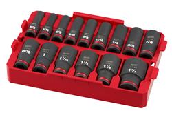 Milwaukee PACKOUT SHOCKWAVE Impact-Duty Sockets Sets 49-66-6817