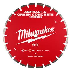 Milwaukee Asphalt and Green Concrete Segmented Blades 49-93-7245