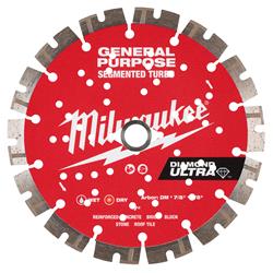 Milwaukee Diamond Ultra Segmented Turbo General Purpose Blades 49-93-7529