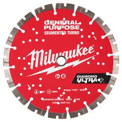 Milwaukee Diamond Ultra Segmented Turbo General Purpose Blades 49-93-7532