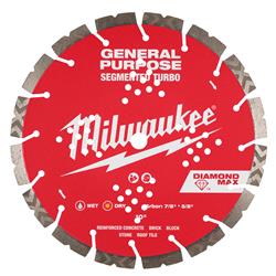 Milwaukee Diamond MAX Segmented Turbo General Purpose Blades 49-93-9010